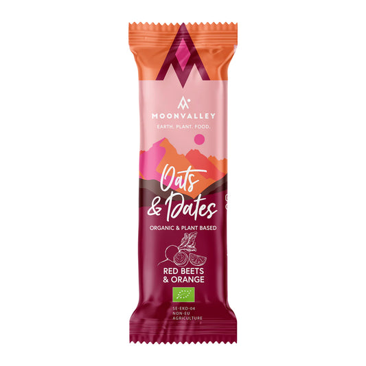 Organic Oats & Dates Bar Red Beets & Orange