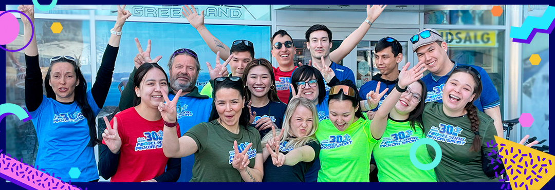 Pikkori family crew, celebrating the 30th anniversary of Pikkori Sport