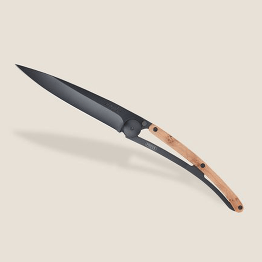 Deejo Pocket Knife Juniper Wood - pikkorisport