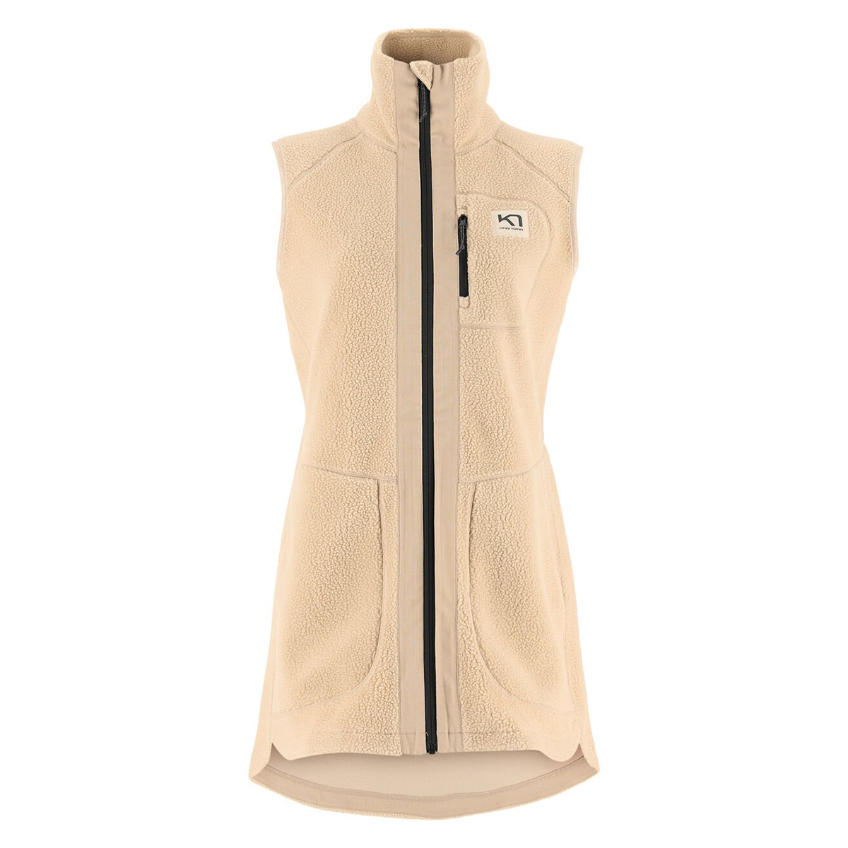 Sanne Pile Vest Long (W)