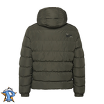 Hooded Sports Puffer Jacket (M)