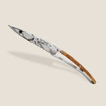 Deejo Serrated Titanium Deer