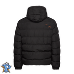 Hooded Sports Puffer Jacket (M)