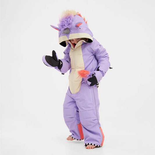 UNIDO Lila Unicorn Snowsuit (G)