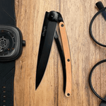 Deejo Pocket Knife Juniper Wood - pikkorisport