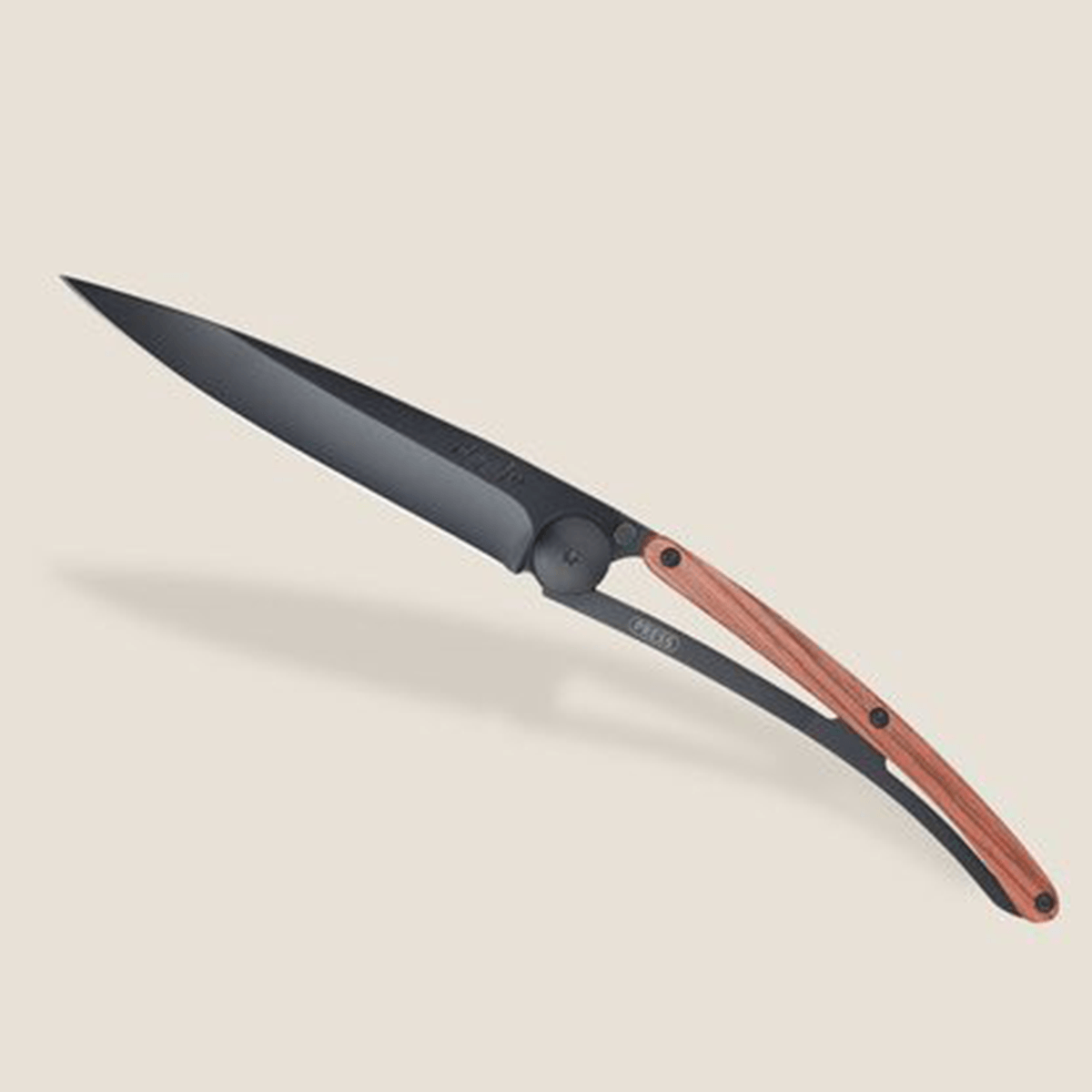Deejo Pocket Knife Coral Wood - pikkorisport