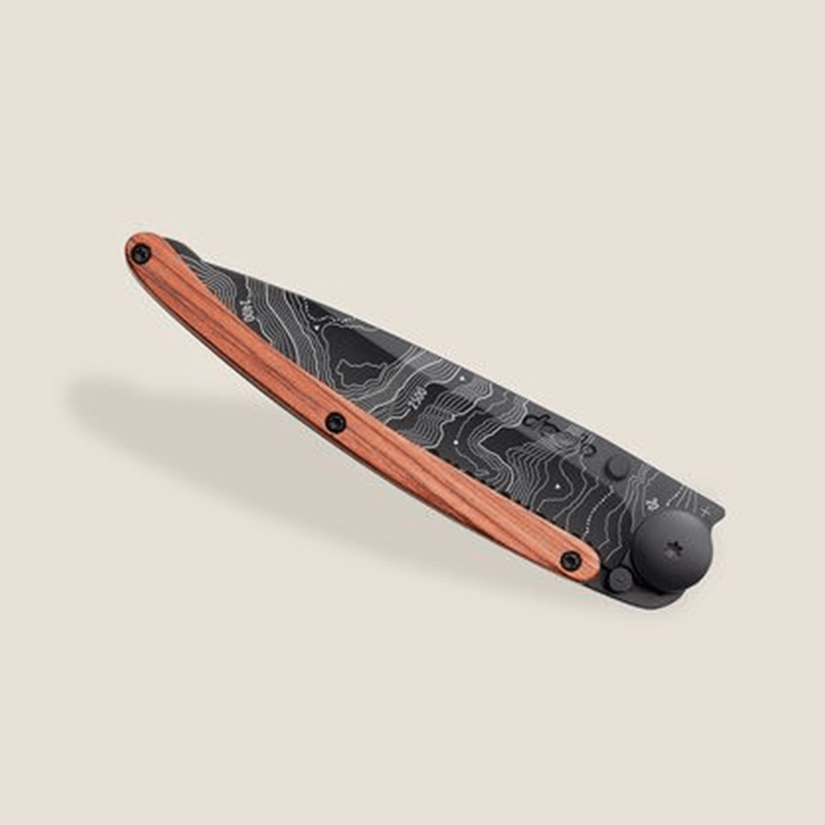 Deejo Serrated Coral Wood Topography - pikkorisport