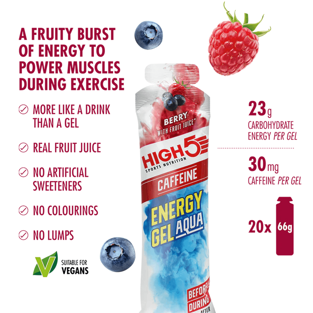 High5 Energy Gel Aqua Caf - pikkorisport
