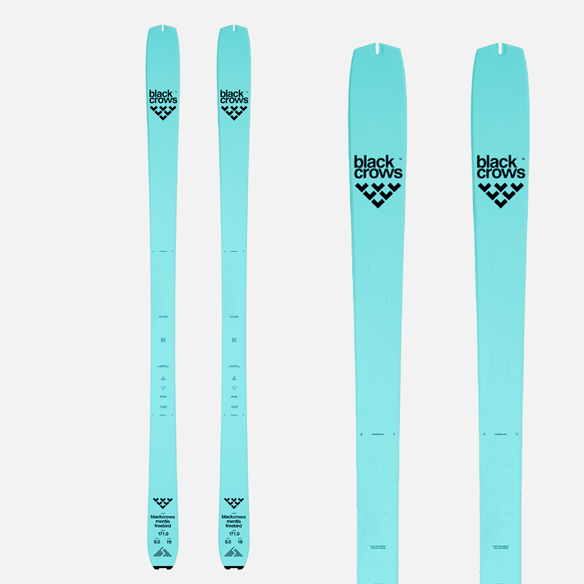 Mentis Freebird skis - pikkorisport