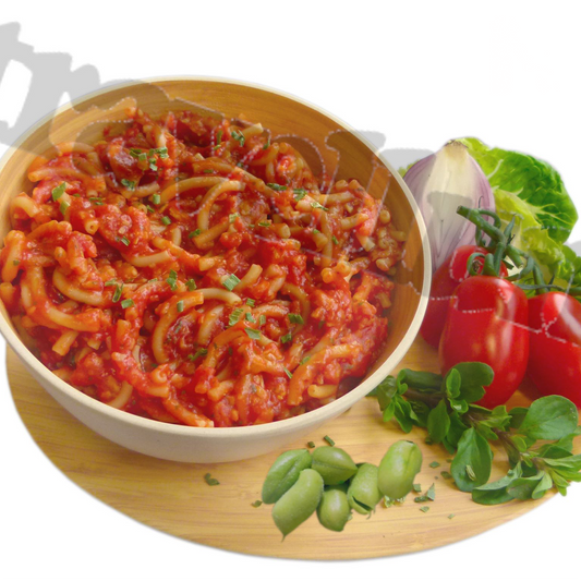 Veggie -Bolognese with Pasta-vegeta