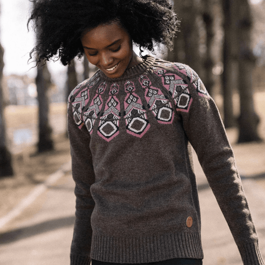 Robin Pattern Sweater (W) - pikkorisport