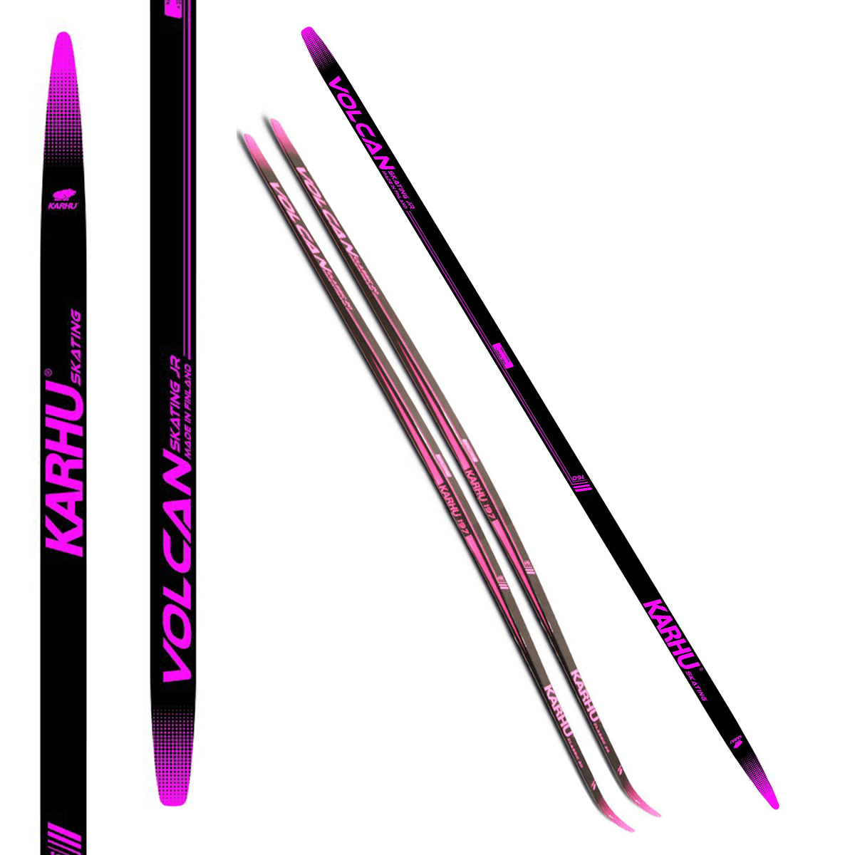 Karhu Volcan Classic Jr Skis – Pikkori Sport